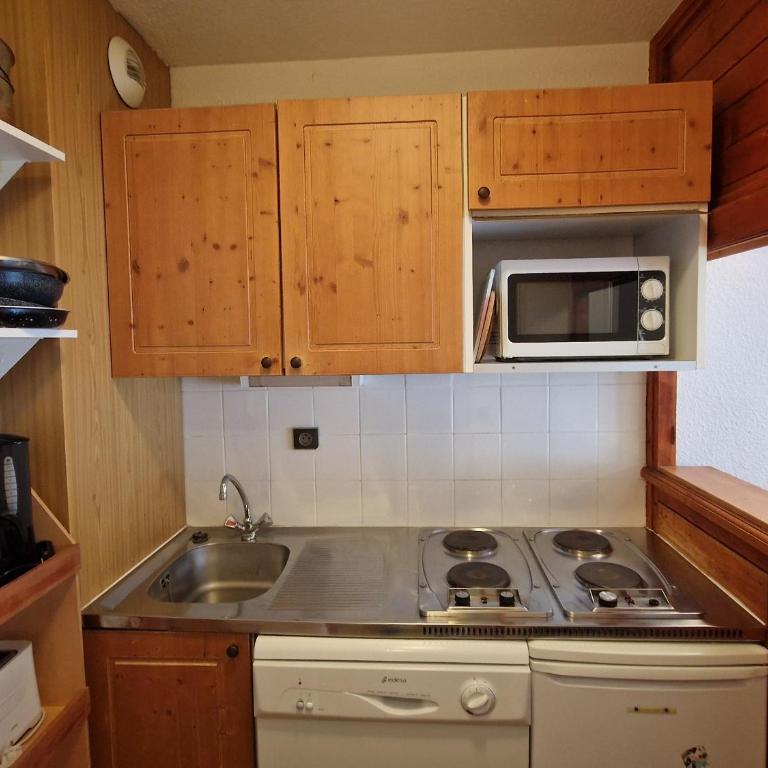 Studio avec balcon, wifi et animaux admis à Valfréjus - FR-1-561-2 - Studio - 6
