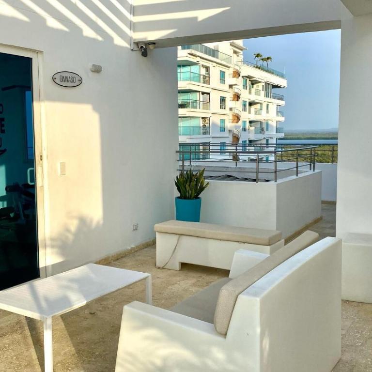 Cartagena de Indias beachfront apartment - Apartamento de 2 dormitorios - 35