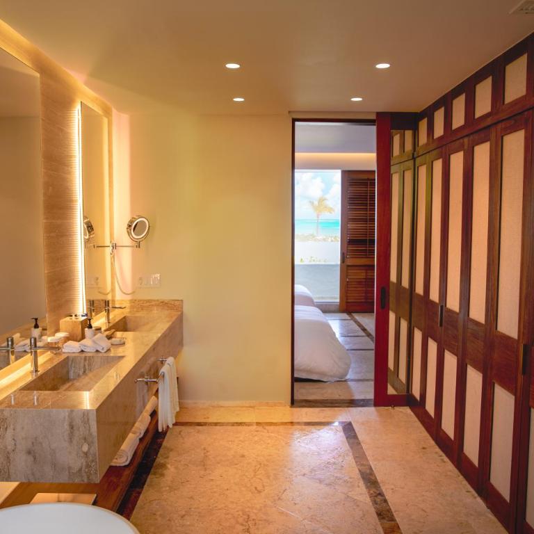 Paraiso de la Bonita, a Luxury Collection Resort, Riviera Maya, Adult All-Inclusive - Master Suite Ocean Front Private Pool Two Queen - 12