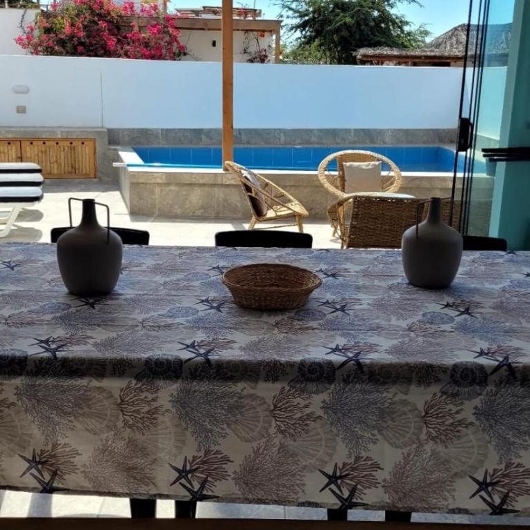 Casa de playa a metros del mar con piscina y BBQ - Casa de 4 dormitorios - 9