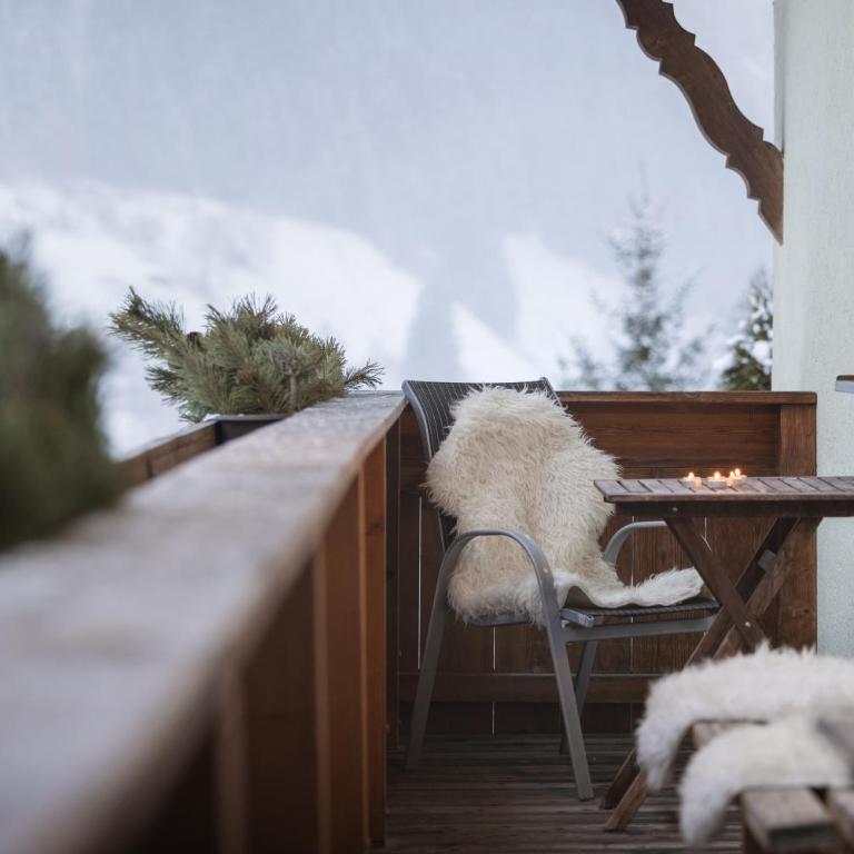 Haus Alpenkönig Exclusive Apartments near Stubai Glacier - Apartment mit 3 Schlafzimmern und Balkon - 37