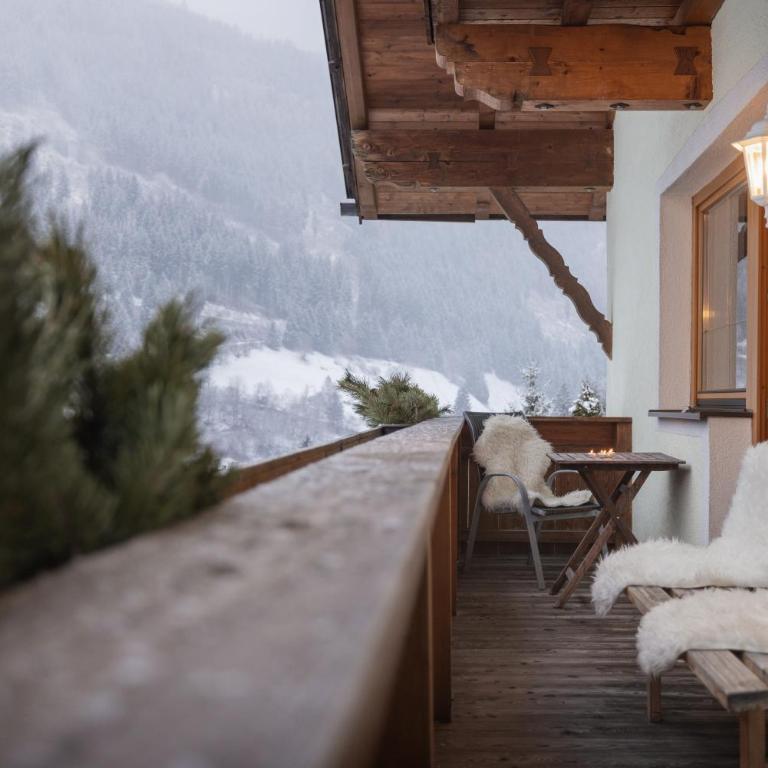 Haus Alpenkönig Exclusive Apartments near Stubai Glacier - Apartment mit 3 Schlafzimmern und Balkon - 28