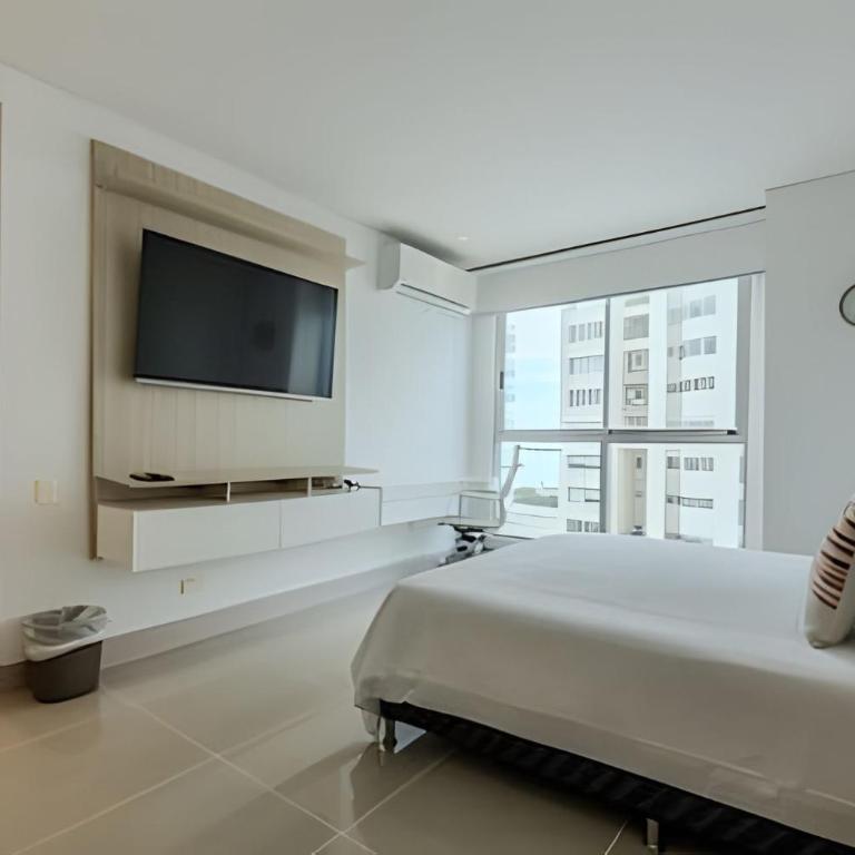 Premium con ubicación excelente en Bocagrande - One-Bedroom Apartment with Balcony and Water View - 3