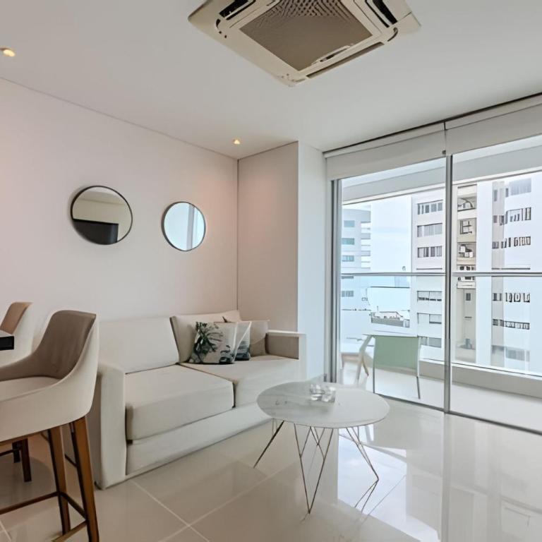 Premium con ubicación excelente en Bocagrande - One-Bedroom Apartment with Balcony and Water View - 10