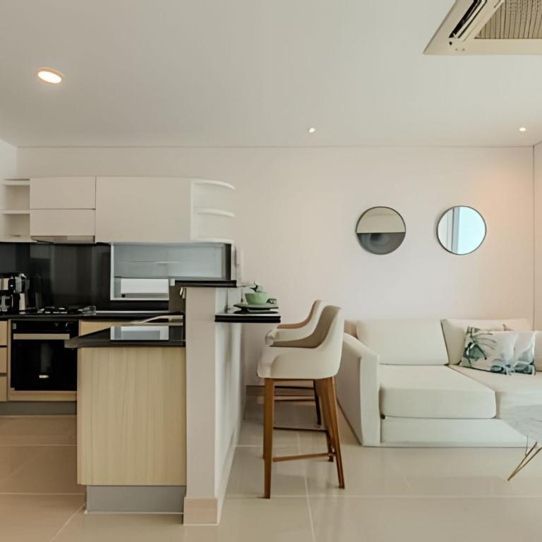 Premium con ubicación excelente en Bocagrande - One-Bedroom Apartment with Balcony and Water View - 15