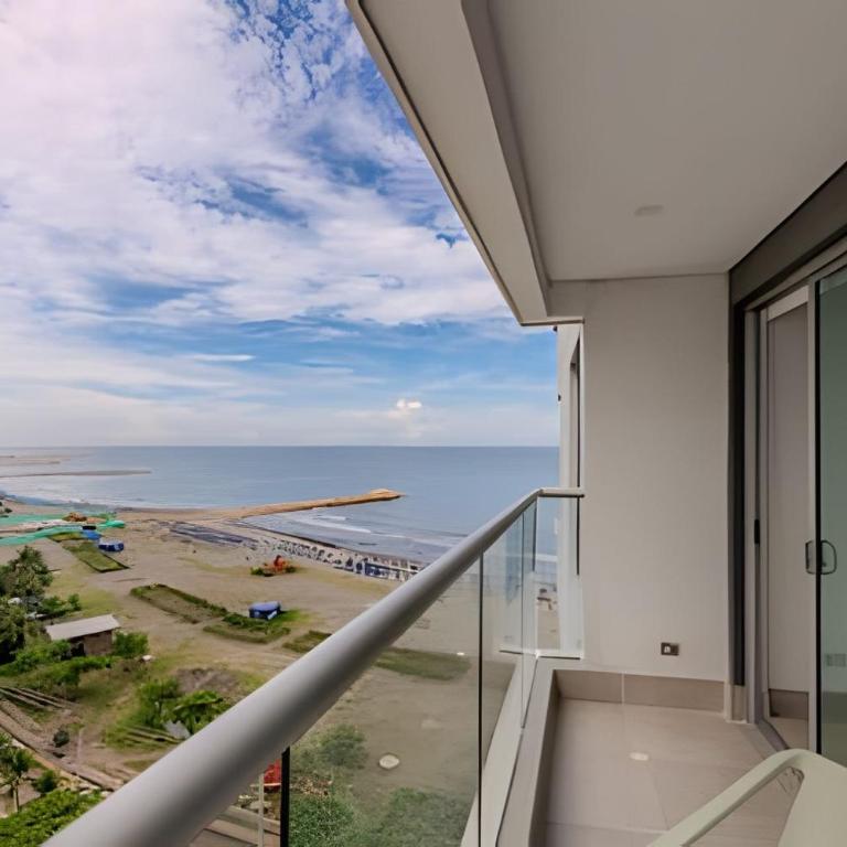 Premium con ubicación excelente en Bocagrande - One-Bedroom Apartment with Balcony and Water View - 19