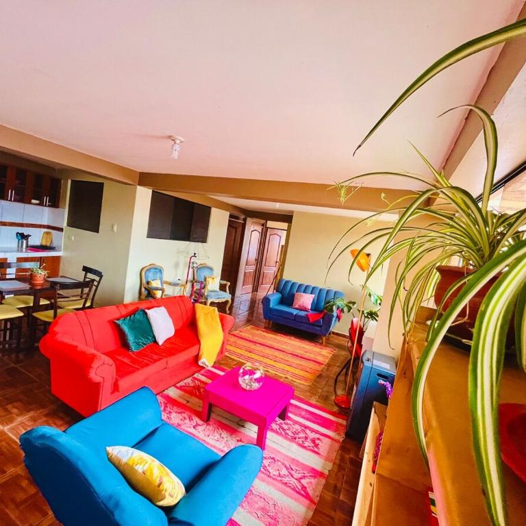 New colorful & artsy home, fam perfect, great wifi for working - Apartamento de 2 dormitorios - 71