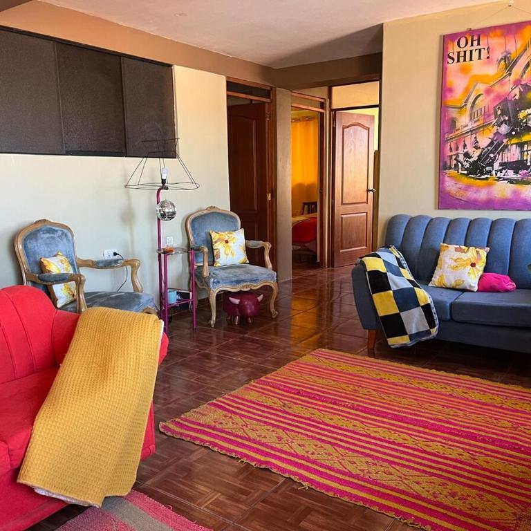 New colorful & artsy home, fam perfect, great wifi for working - Apartamento de 2 dormitorios - 76