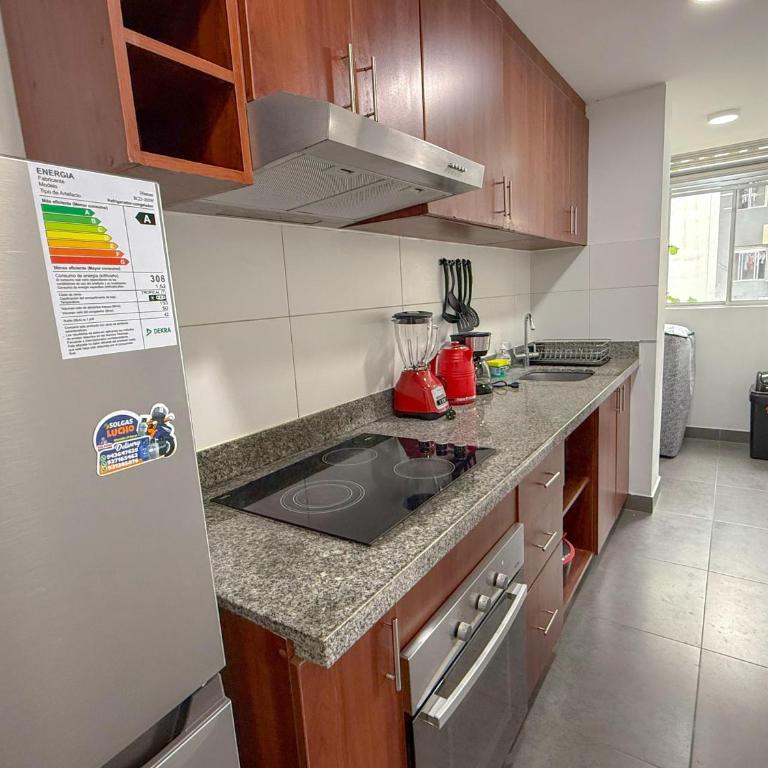 Dpto exclusivo en San Miguel con piscina y gym - Three-Bedroom Apartment with Balcony - 16