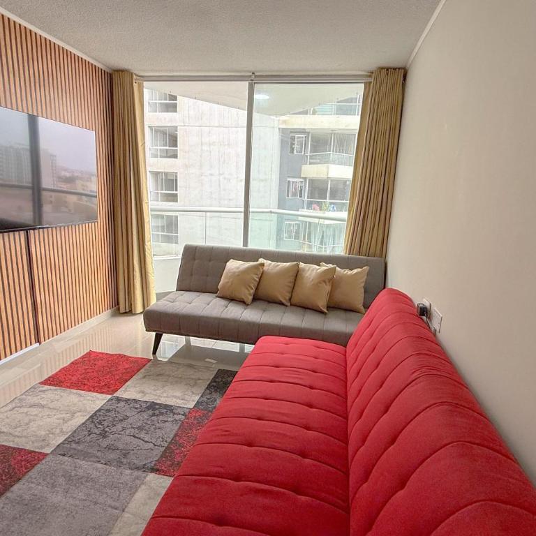 Dpto exclusivo en San Miguel con piscina y gym - Three-Bedroom Apartment with Balcony - 25