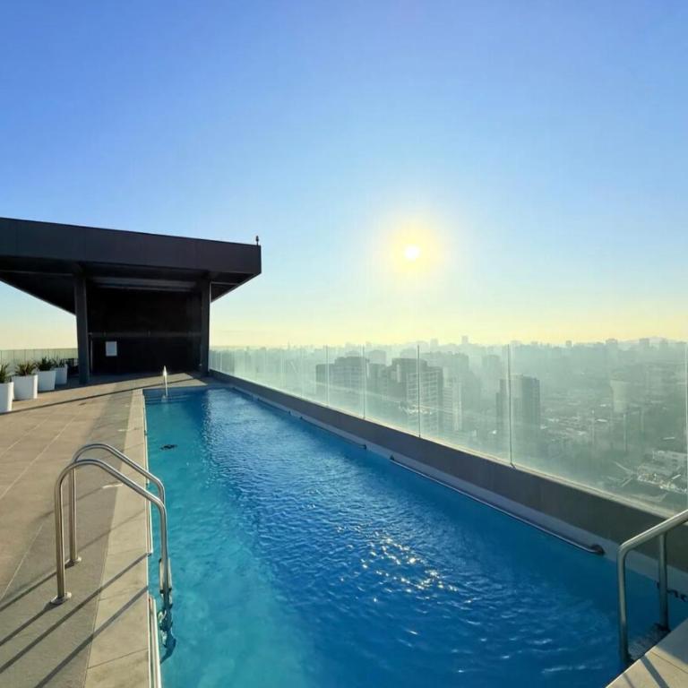 Departamento Vista Espectacular Conectividad Total - One-Bedroom Apartment - 21