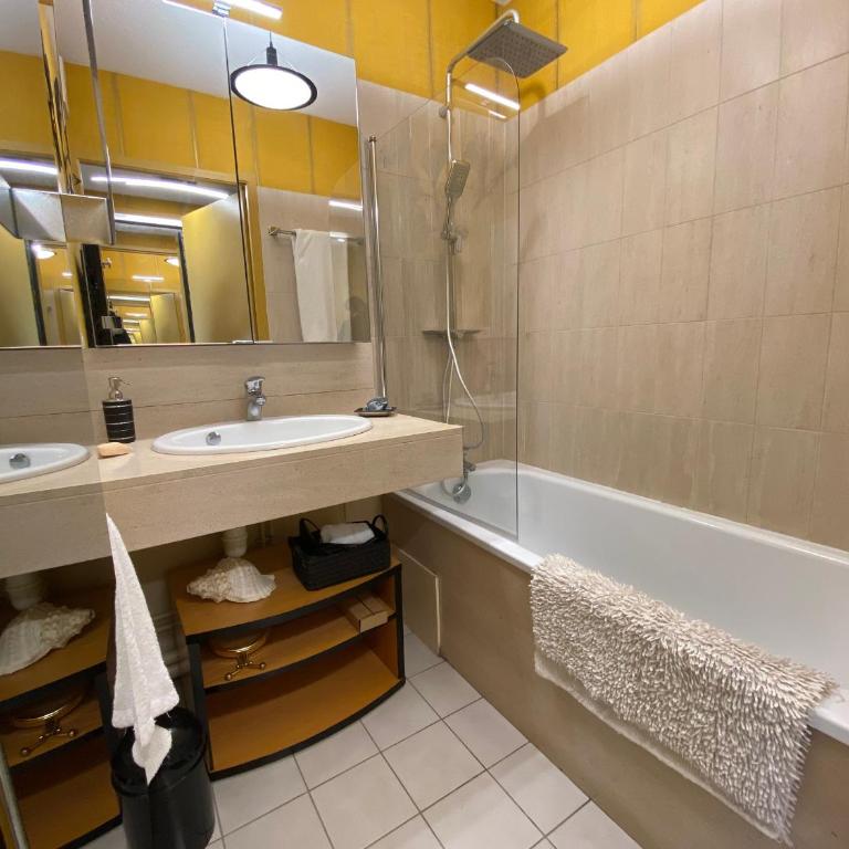 Studio moderne avec terrasse vue plage et parking à Arcachon - FR-1-474-205 - Appartamento - 11