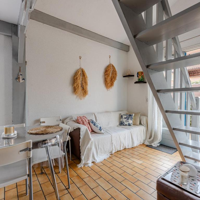 Maison à 350m de la plage avec terrasse, 4 pers., parking privé, Biscarrosse - FR-1-521-243 - Maison de Vacances - 8
