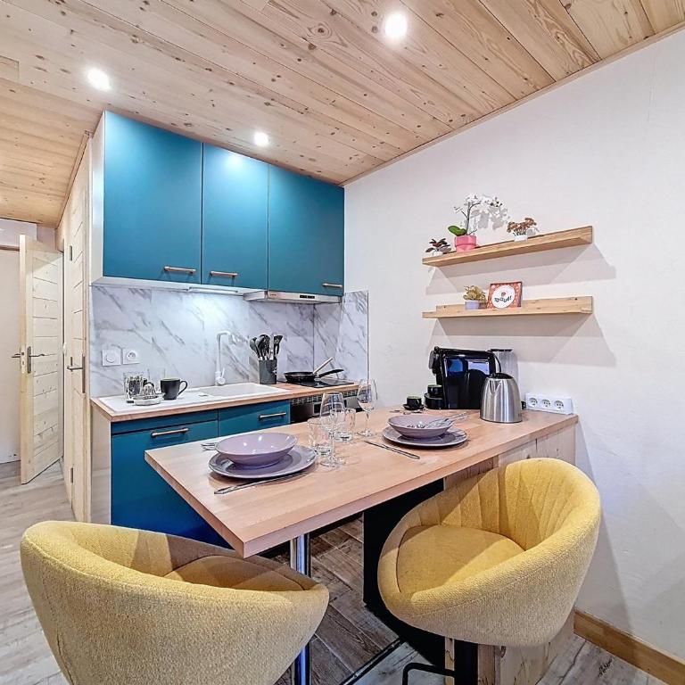 Studio cozy au pied des pistes avec balcon sud, pour 4 personnes - FR-1-832-3 - Estudio - 5