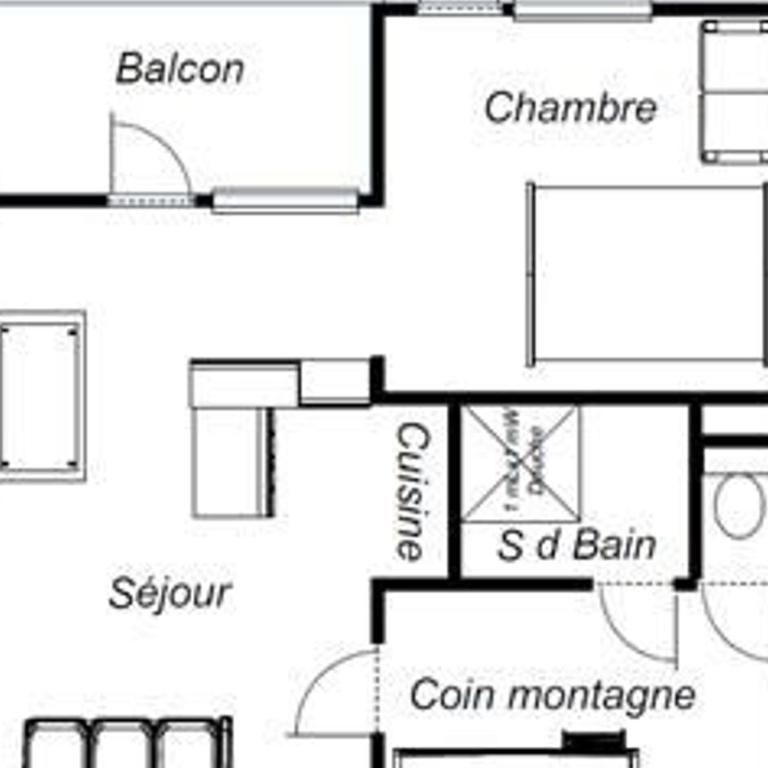 Appartement rénové - 1 chambre, 6 personnes, animaux acceptés - FR-1-836-34 - Appartamento - 9