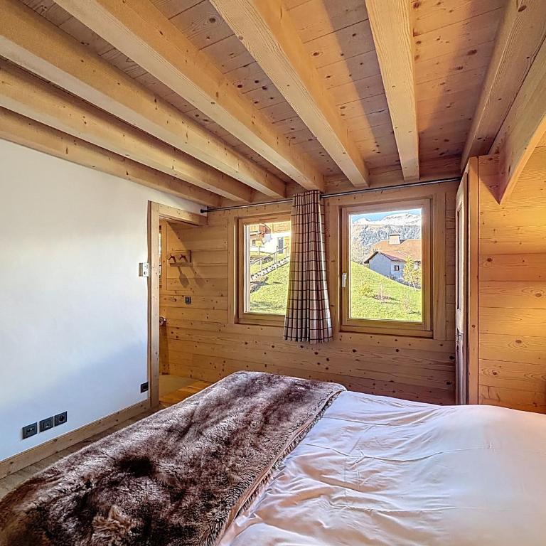 Duplex neuf avec terrasse face au Mont Blanc, 3 chambres et mezzanine, à 3 km du centre de Combloux - Appartement 3 Chambres - 15