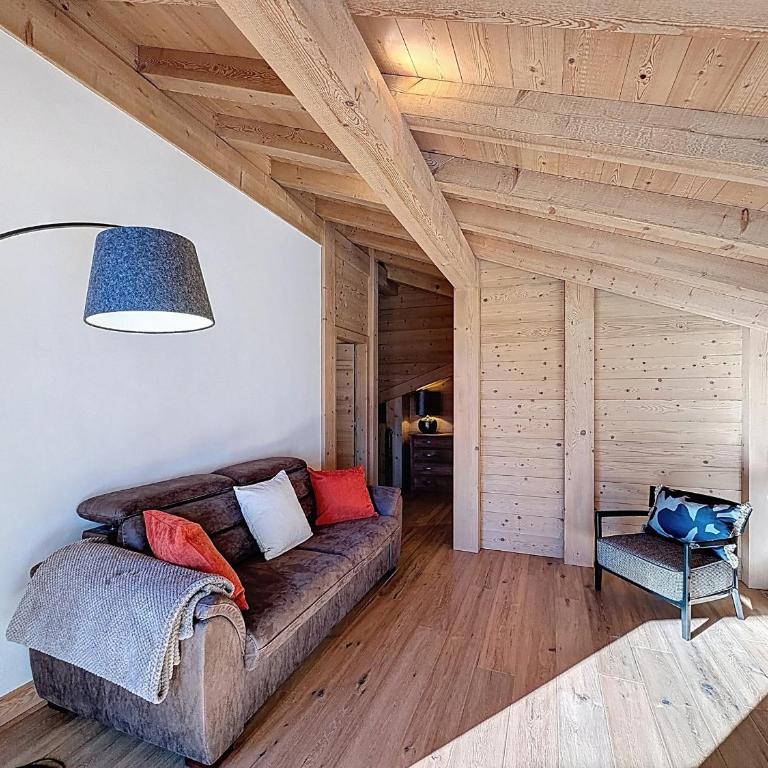 Duplex neuf avec terrasse face au Mont Blanc, 3 chambres et mezzanine, à 3 km du centre de Combloux - Appartement 3 Chambres - 20