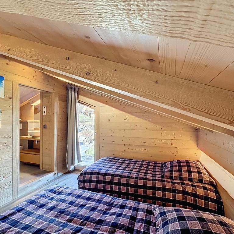 Duplex neuf avec terrasse face au Mont Blanc, 3 chambres et mezzanine, à 3 km du centre de Combloux - Appartement 3 Chambres - 22