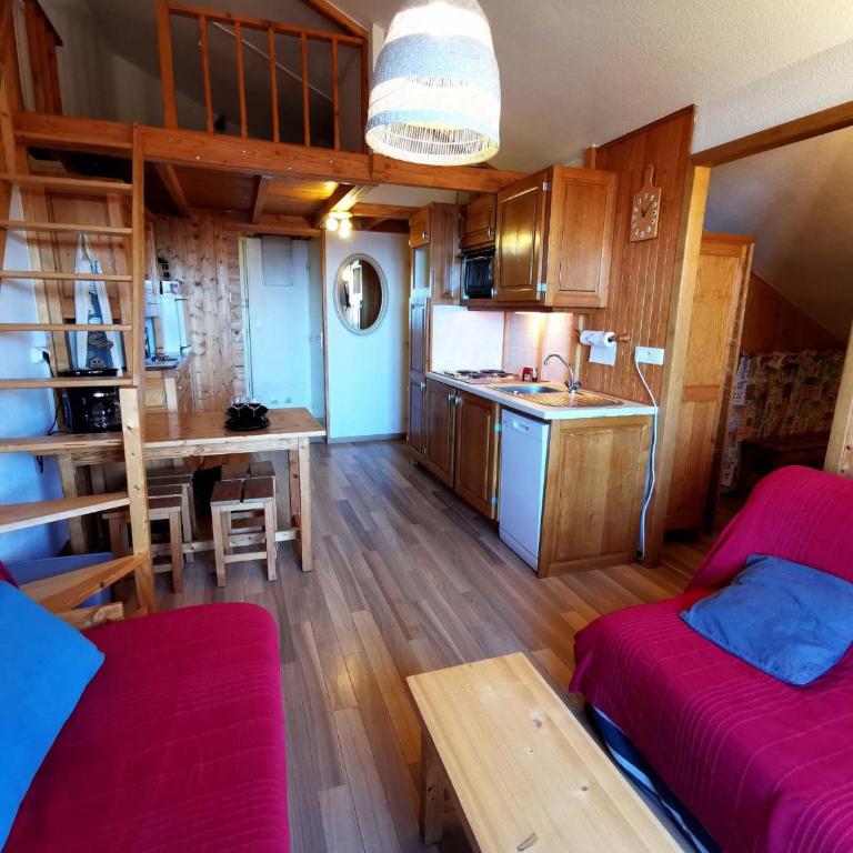 Appartement cosy 4-6 pers avec balcon proche pistes, TV, ascenseur et casier à ski - Appartement 1 Chambre - 9