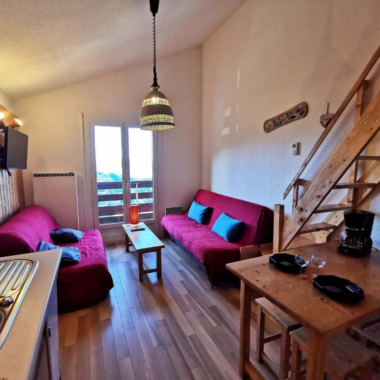 Appartement cosy 4-6 pers avec balcon proche pistes, TV, ascenseur et casier à ski - Appartement 1 Chambre - 11