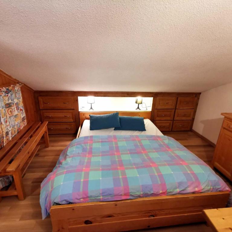 Appartement cosy 4-6 pers avec balcon proche pistes, TV, ascenseur et casier à ski - Appartement 1 Chambre - 12