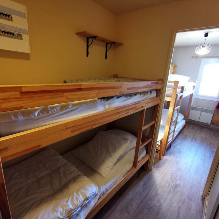 2 Pièces Cabine Pied des Pistes - 4 Lits Superposés, Animaux Admis - Appartement 1 Chambre - 11