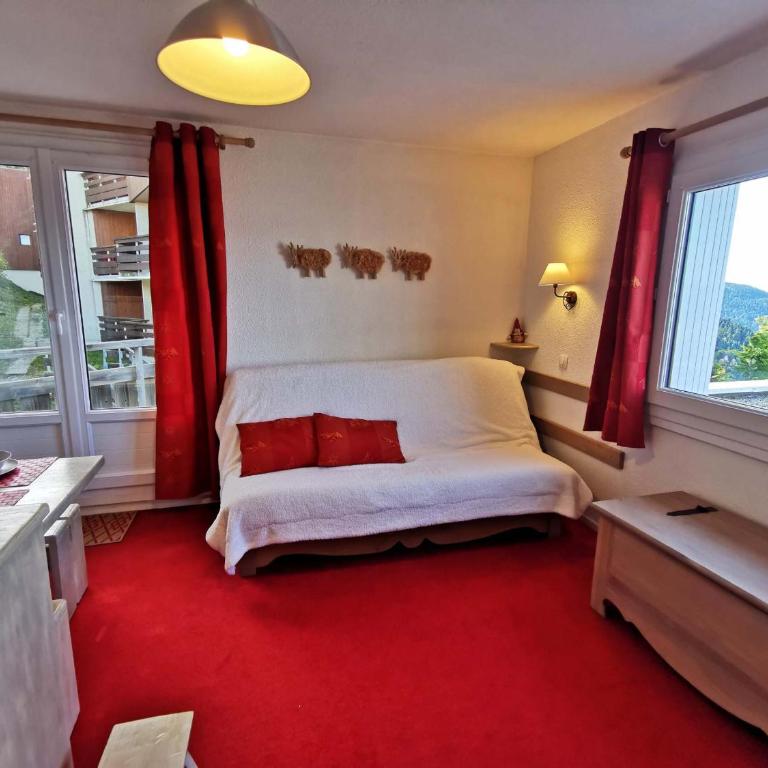 Studio cabine supérieur proche pistes, 4 pers, balcon sud, casier à ski - Appartamento con 1 Camera da Letto - 11