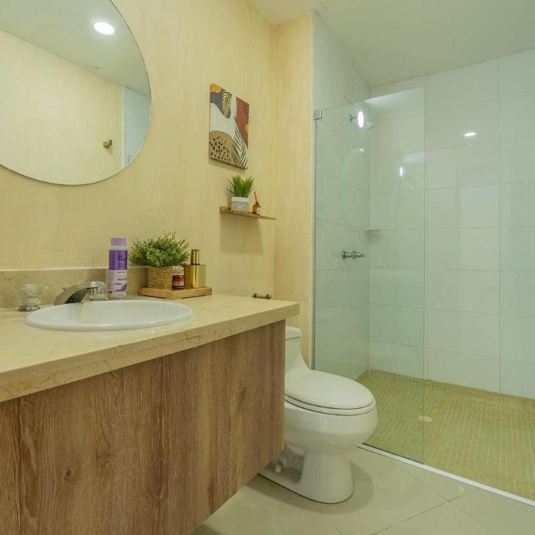 Un espacio sofisticado en medio de El Laguito Edificio Poseidon del Caribe - Apartamento de 2 dormitorios con balcón y vistas al mar - 26