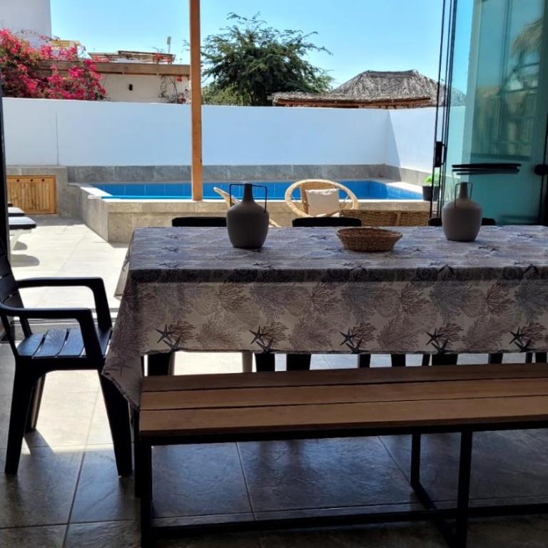 Casa de playa a metros del mar con piscina y BBQ - Casa de 4 dormitorios - 3