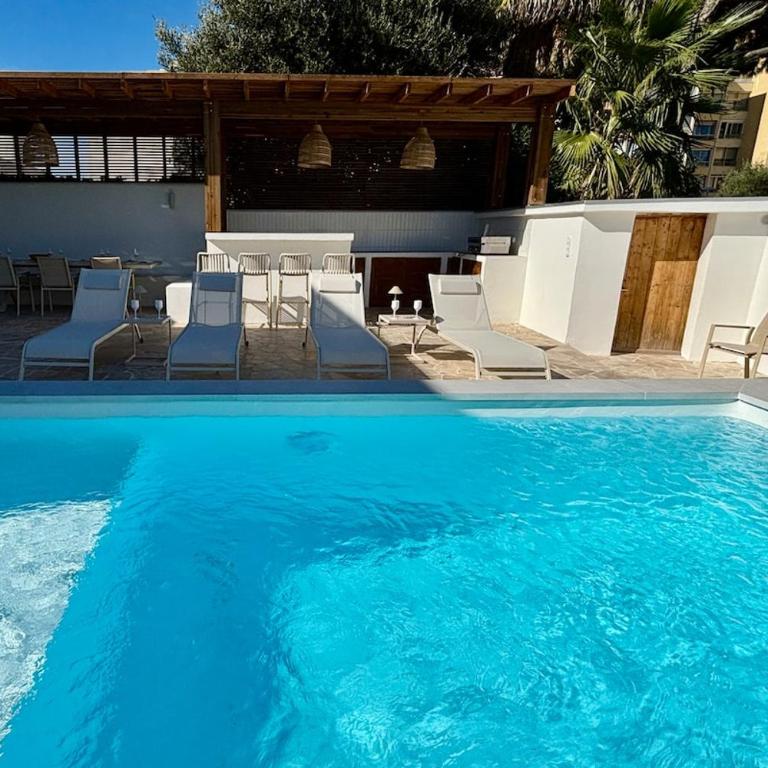 Villa premium, tribu friendly, vaste patio & piscine - Villa - 95