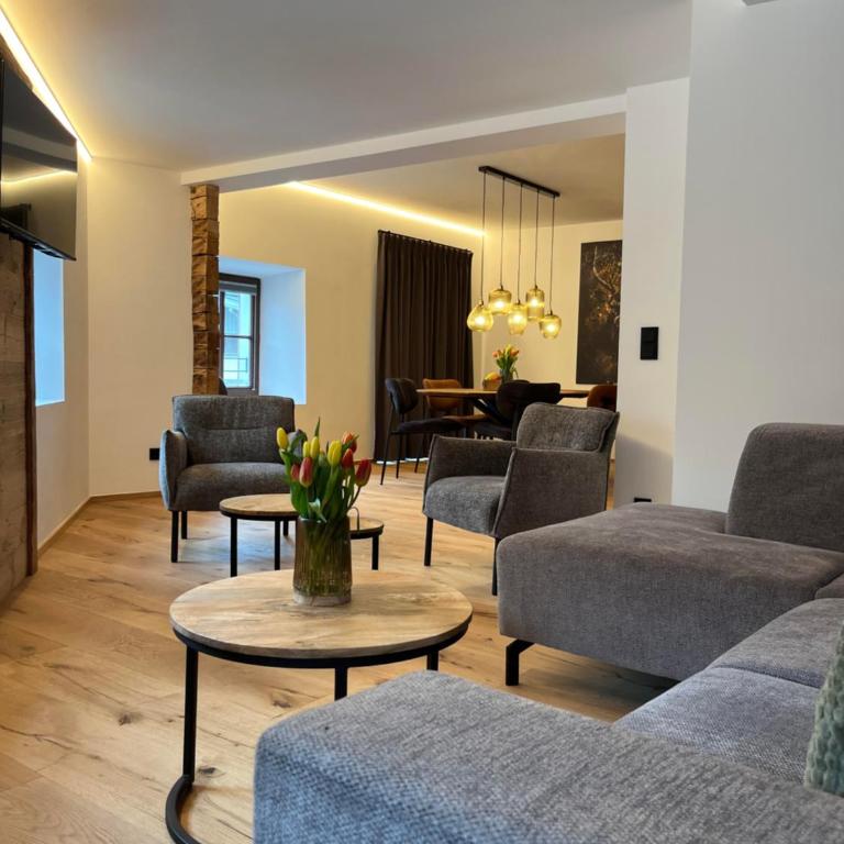 Appartements Gasthof Traube Top 4 - Apartment mit 3 Schlafzimmern und Dusche - 6