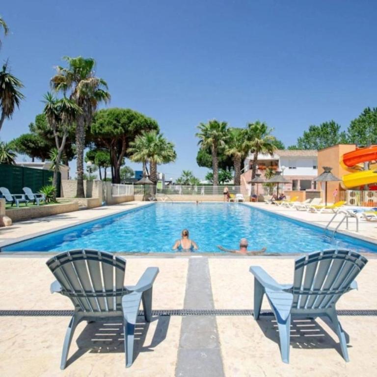 Camping 4 étoiles - Piscine - ccbbecb - Mobile Home 2 - 6