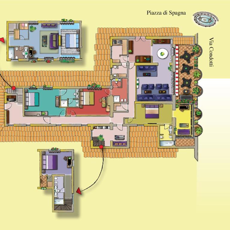 The Inn at the Spanish Steps Exclusive Collection - The Nest Penthouse - Appartamento Attico - 22