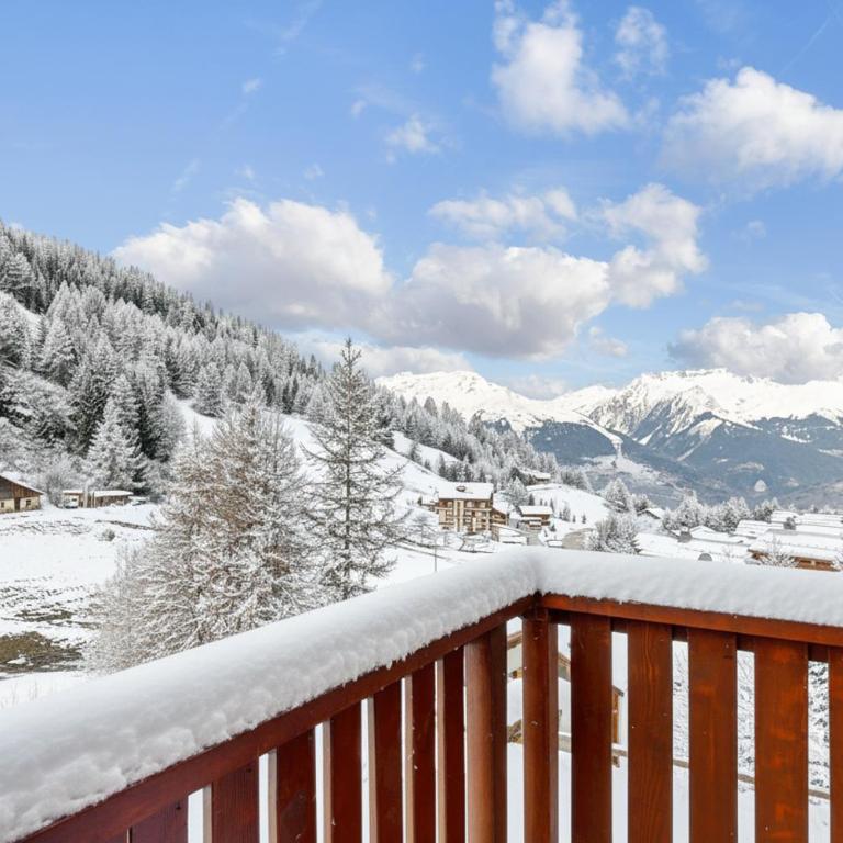 Les Arolles - La Plagne 1800 - Apartment mit 1 Schlafzimmer, Balkon und Bergblick - 8