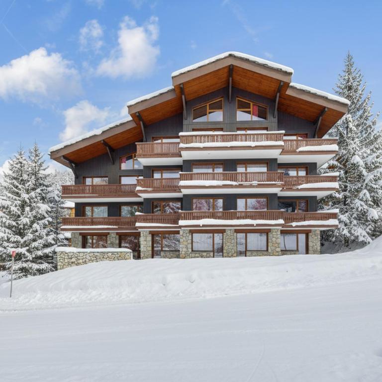 Les Arolles - La Plagne 1800 - Apartment mit 1 Schlafzimmer, Balkon und Bergblick - 1