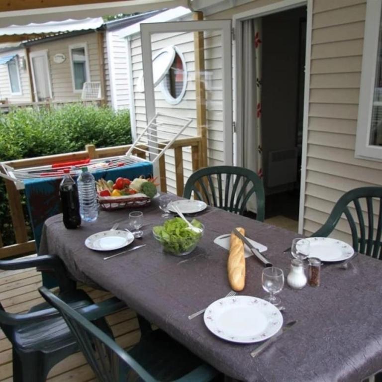 Camping 4 étoiles - Piscine - ccaaeah - Mobile Home 2 Chambres - 1