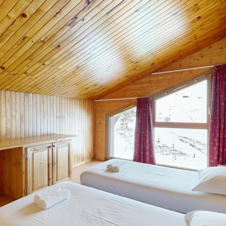 Les Arolles - La Plagne 1800 - Apartment mit 3 Schlafzimmern und Bergblick - 12