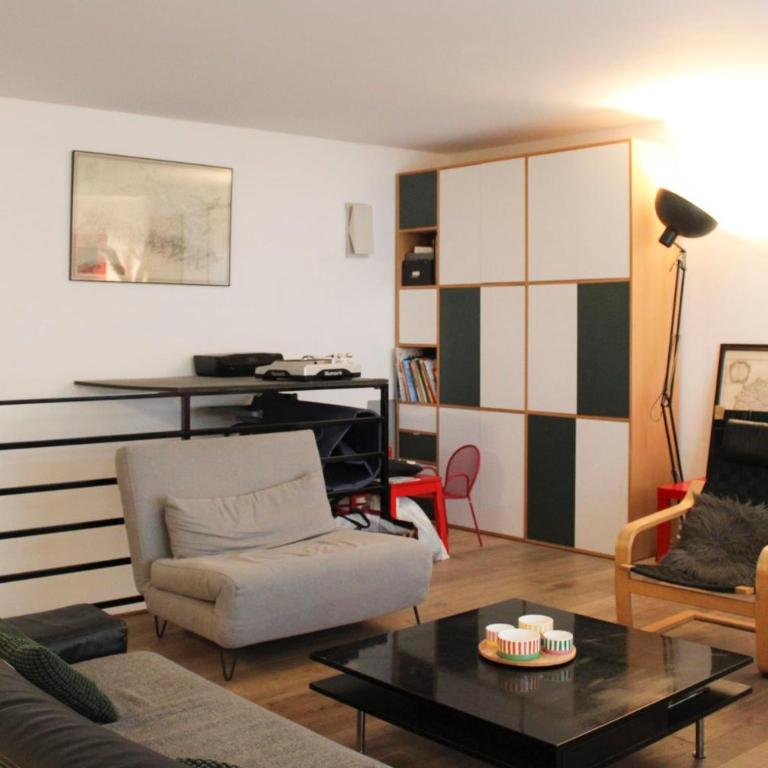 Spacious apartment with terrace near the Marais - Apartamento - 3