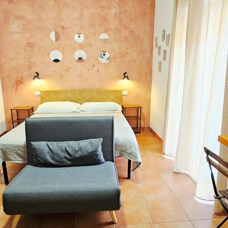 Aba Maya Guesthouse Alghero - Camera Matrimoniale con Patio - 1