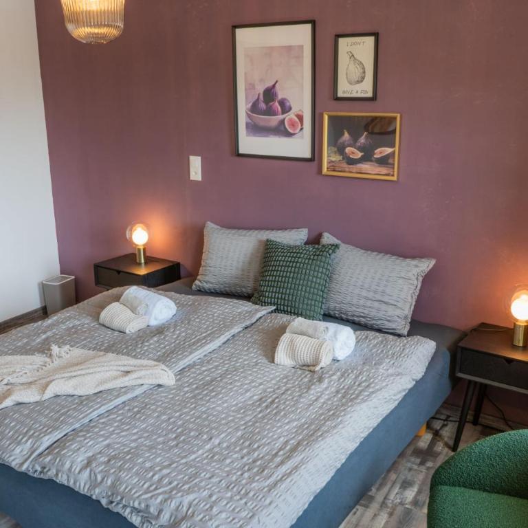 BnB Feuille de Vigne - Zimmer mit Kingsize-Bett - 3