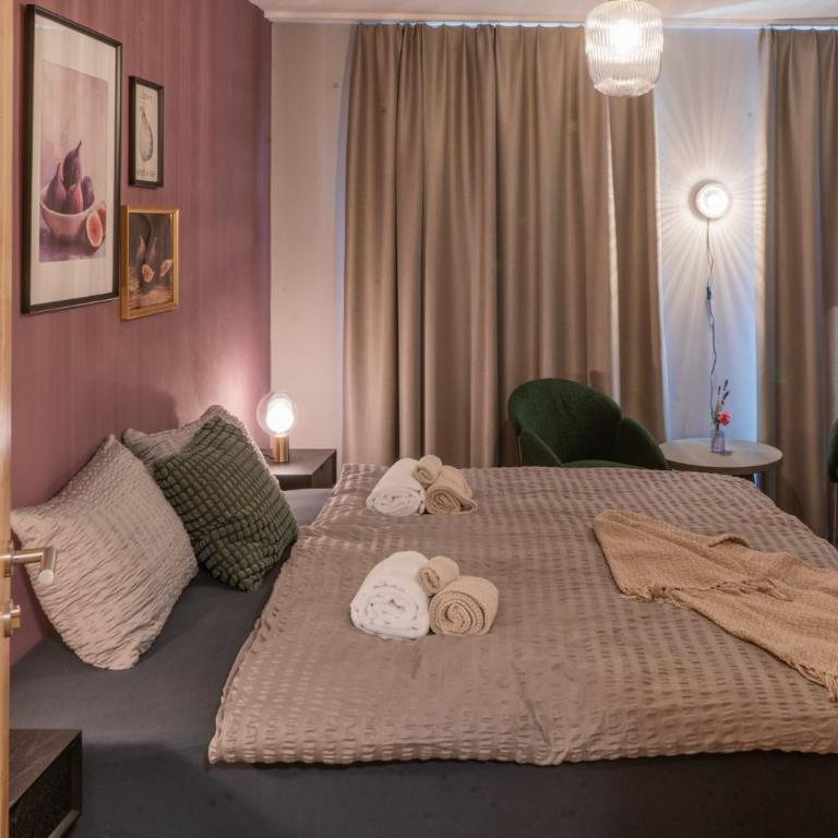 BnB Feuille de Vigne - Zimmer mit Kingsize-Bett - 27