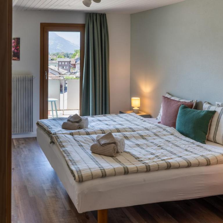 BnB Feuille de Vigne - Deluxe Doppelzimmer mit Balkon - 2