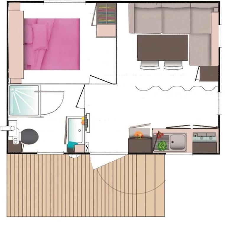 Camping 4 étoiles - Piscine - ccaaeah - Mobile Home - 4 - 9