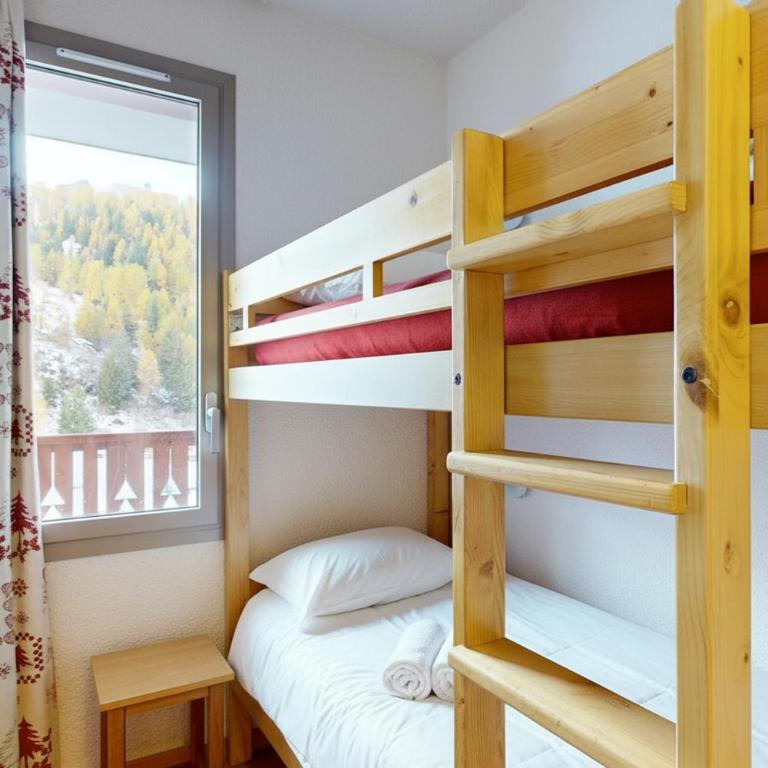 Les Arolles - La Plagne 1800 - Apartment mit 1 Schlafzimmer, Balkon und Bergblick - 15