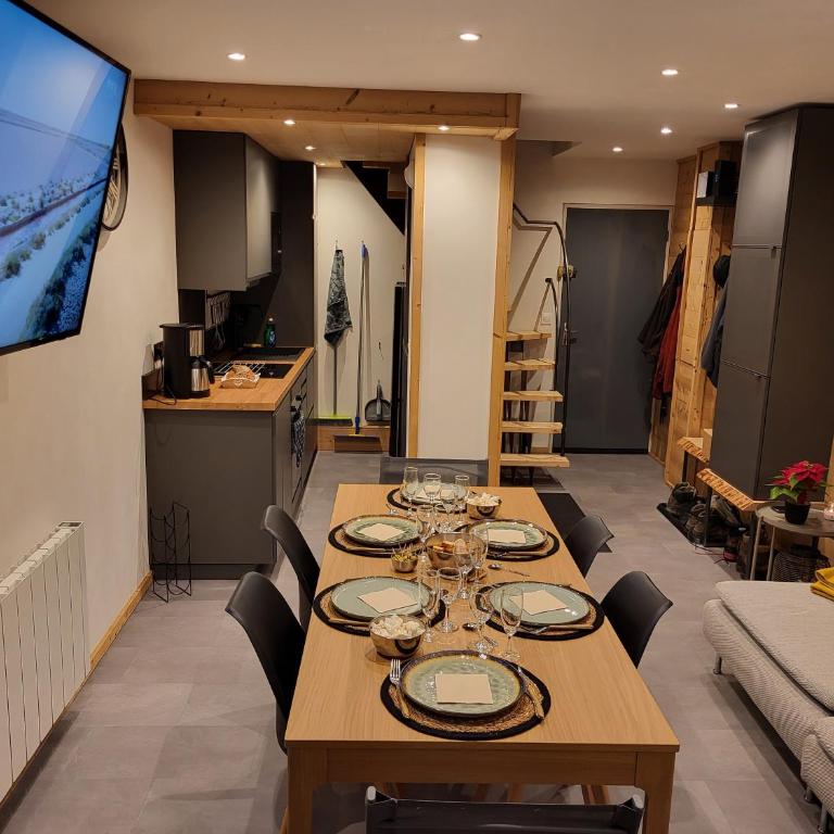 Les biches du Soula 5 couchages proche piste ski - Apartment mit 2 Schlafzimmern und Bergblick - 3