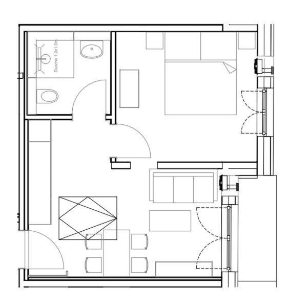 Haus Sternenhimmel - Apartment mit 1 Schlafzimmer - 19