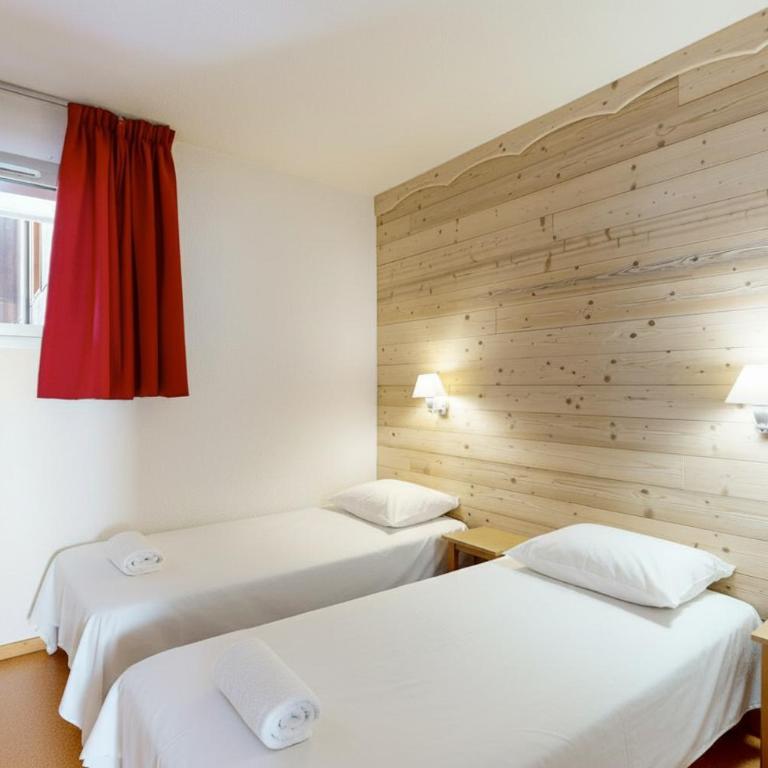 Les Arolles - La Plagne 1800 - Apartment mit 1 Schlafzimmer, Balkon und Bergblick - 11