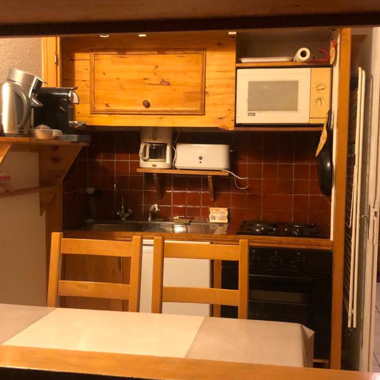 Studio cabine 4 pers, balcon, Valloire - FR-1-263-143 - Studio - 10