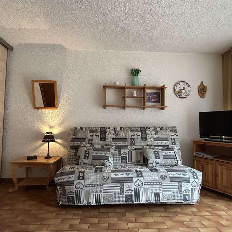 Studio chaleureux avec balcon à Serre-Chevalier, parking et casier à ski – 4 personnes - Appartement 1 Chambre - 14