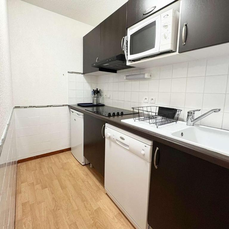 Appartement cosy avec piscine, sauna et hammam, ski aux pieds, draps inclus - Les Orres 1800 - FR-1-322-47 - Appartamento (4 Adulti) - 12